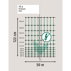 Premium-Geflügelnetz AKO Grün Gr&amp;amp;amp;amp;amp;amp;amp;amp;uuml;n