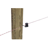 AKO Schlitzisolator Schwarz