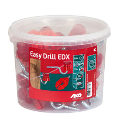 Easy Drill EDX AKO Schlitz-Isolator Rot Easy Drill EDX AKO Schlitz-Isolator Rot