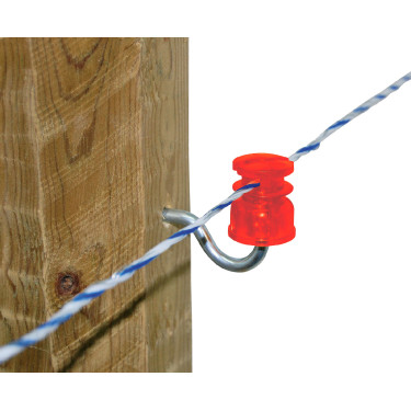 Premium-Schlitzisolator AKO Rot