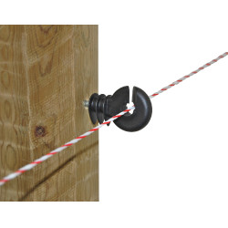 AKO Ringisolator Schwarz