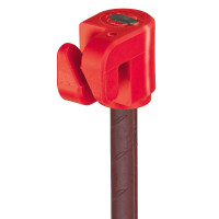 Schock-Isolator für ovale Pfähle AKO Rot