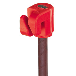 Schock-Isolator für ovale Pfähle AKO Rot