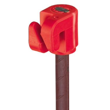 Schock-Isolator für ovale Pfähle AKO Rot