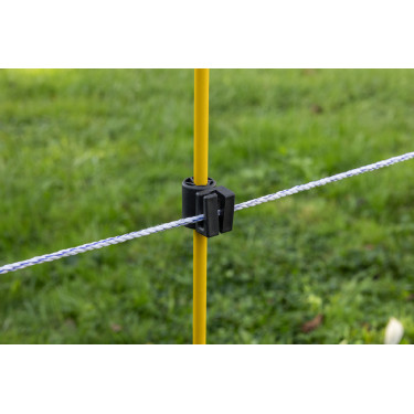 Zusatzisolator für runde und ovale Pfähle AKO Schwarz Zusatzisolator für runde und ovale Pfähle AKO Schwarz