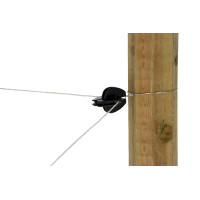 AKO Eckisolator / Typ „Ei“ Schwarz