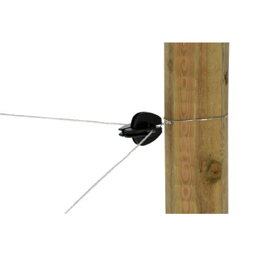 AKO Eckisolator / Typ „Ei“ Schwarz