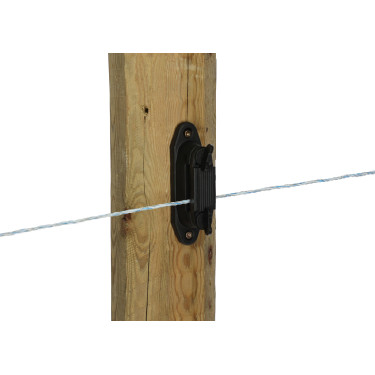 Premium AKO Eck- und Linienisolator Schwarz