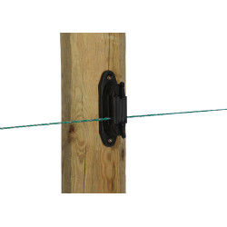 Premium AKO Eck- und Linienisolator Schwarz