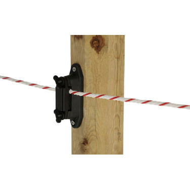 Premium AKO Eck- und Linienisolator Schwarz