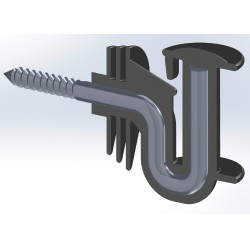 Eckisolator für Band Cavallo AKO Schwarz Eckisolator für Band Cavallo AKO Schwarz