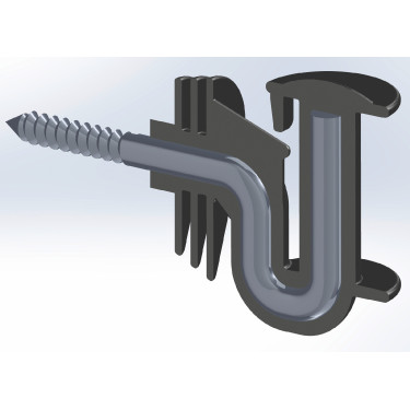 Eckisolator für Band Cavallo AKO Schwarz Eckisolator für Band Cavallo AKO Schwarz