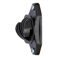 AKO Highland Isolator für Permanentzaun Schwarz