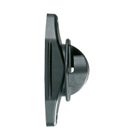 AKO Highland Isolator für Permanentzaun Schwarz