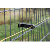 AKO Isolator für Doppelstababzäunung Schwarz AKO Isolator für Doppelstababzäunung Schwarz
