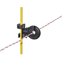 Zusätzlicher runder Clip-Isolator AKO Schwarz