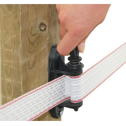 Premium-Spannisolator AKO Schwarz