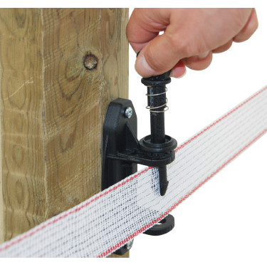 Premium-Spannisolator AKO Schwarz