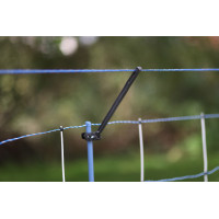 Ergänzungsset für WolfStop-Kerbl-Hobbyfarming-Zaunnetze Schwarz