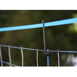 Ergänzungsset für WolfStop-Kerbl-Hobbyfarming-Zaunnetze Schwarz Ergänzungsset für WolfStop-Kerbl-Hobbyfarming-Zaunnetze Schwarz