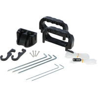 Vollständiges Öffnungsset für Kerbl Hobbyfarming-Netz Schwarz Vollständiges Öffnungsset für Kerbl Hobbyfarming-Netz Schwarz