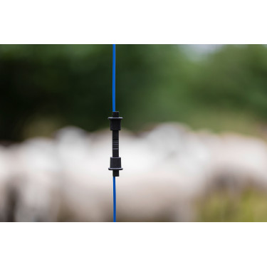 Litzclip®-Verbindung mit vertikalen Verstärkungen für Kerbl Hobbyfarming Weidenetze Litzclip®-Verbindung mit vertikalen Verstärkungen für Kerbl Hobbyfarming Weidenetze