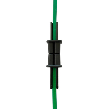 Litzclip®-Verbindung mit vertikalen Verstärkungen für Kerbl Hobbyfarming Weidenetze Litzclip®-Verbindung mit vertikalen Verstärkungen für Kerbl Hobbyfarming Weidenetze