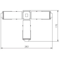Connecteur DOMOCLIK® en T La Gée Connecteur DOMOCLIK® en T La Gée