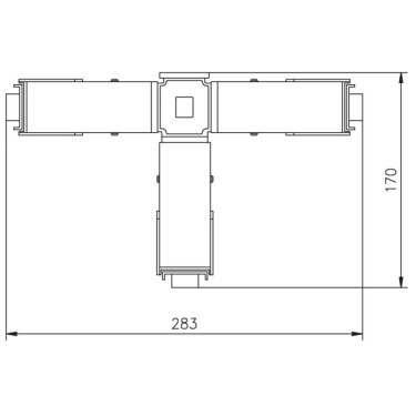 Connecteur DOMOCLIK® en T La Gée
