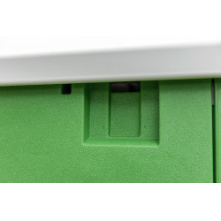 Mobile Geflügelstall Kerbl Hobbyfarming Grün / Weiß Gr&uuml;n