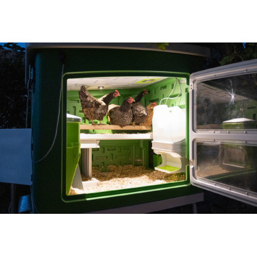 Mobile Geflügelstall Kerbl Hobbyfarming Grün / Weiß Gr&uuml;n