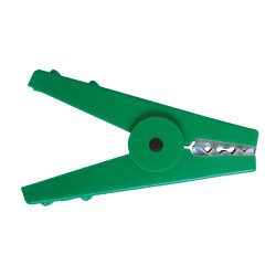 AKO-Krokodilklemme Grün Gr&uuml;n