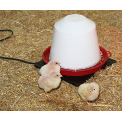 Gummi-Heizplatte für Kerbl Hobbyfarming-Tränken Schwarz Gummi-Heizplatte für Kerbl Hobbyfarming-Tränken Schwarz