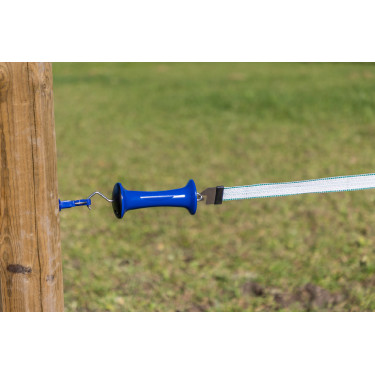 Premium-Torgriff mit Litzclip®-Bandverbinder AKO Blau Premium-Torgriff mit Litzclip®-Bandverbinder AKO Blau
