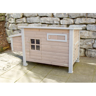 Hühnerstall Emma Kerbl Hobbyfarming Natürlich Braun