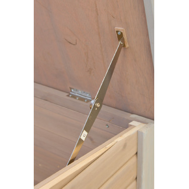 Hühnerstall Emma Kerbl Hobbyfarming Natürlich Braun