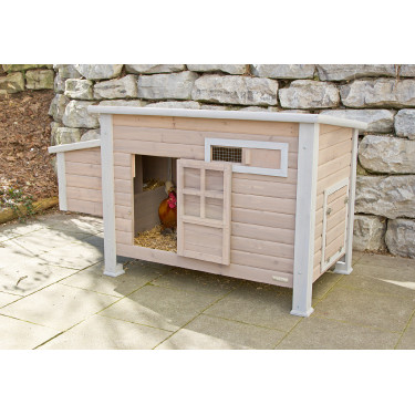 Hühnerstall Emma Kerbl Hobbyfarming Natürlich Braun