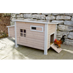 Hühnerstall Emma Kerbl Hobbyfarming Natürlich Braun