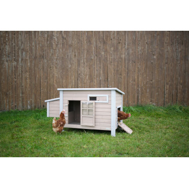 Hühnerstall Emma Kerbl Hobbyfarming Natürlich Braun