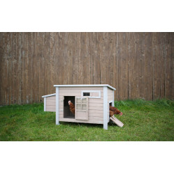 Hühnerstall Emma Kerbl Hobbyfarming Natürlich Braun