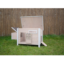 Hühnerstall Emma Kerbl Hobbyfarming Natürlich Braun