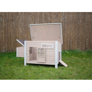 Hühnerstall Emma Kerbl Hobbyfarming Natürlich Braun
