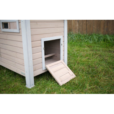 Hühnerstall Emma Kerbl Hobbyfarming Natürlich Braun