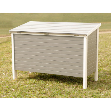 Kunststoff-Hühnerstall ECO Samy Kerbl Hobbyfarming Weiß / Grau Weiß Kunststoff-Hühnerstall ECO Samy Kerbl Hobbyfarming Weiß / Grau Weiß