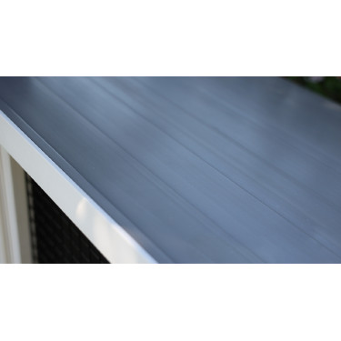 Kunststoff-Hühnerstall ECO Samy Kerbl Hobbyfarming Weiß / Grau Weiß Kunststoff-Hühnerstall ECO Samy Kerbl Hobbyfarming Weiß / Grau Weiß