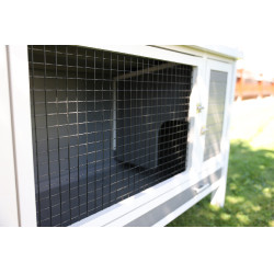 Kunststoff-Hühnerstall ECO Samy Kerbl Hobbyfarming Weiß / Grau Weiß Kunststoff-Hühnerstall ECO Samy Kerbl Hobbyfarming Weiß / Grau Weiß