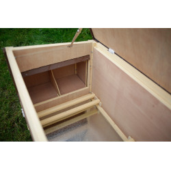 Thermo-No-Frost-Hühnerstall Kerbl Hobbyfarming Braun / Natur