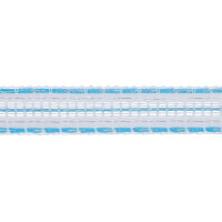 PlatinumLine AKO Weidezaunband Weiß / Blau Wei&szlig;