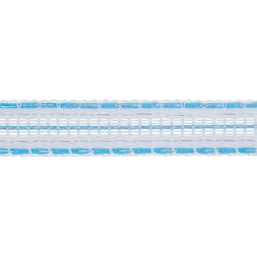 PlatinumLine AKO Weidezaunband Weiß / Blau Wei&szlig;