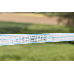PlatinumLine AKO Weidezaunband Weiß / Blau Weiß